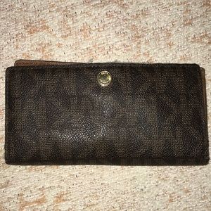 Michael Kors monogram wallet